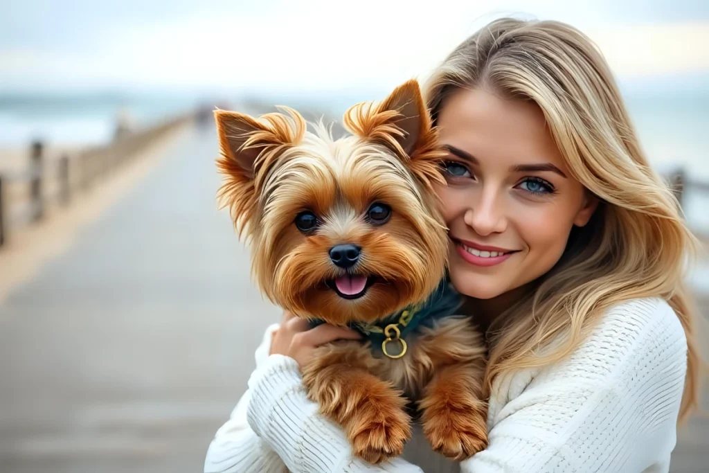 Yorkie and Lady