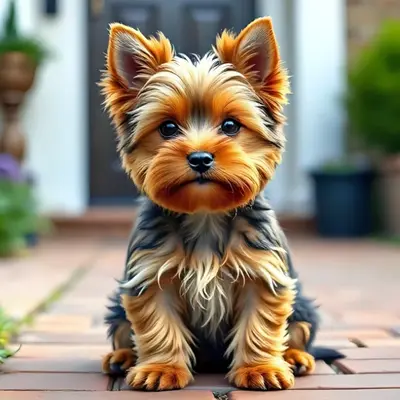 Yorkie pup